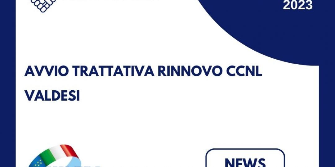 Avvio della trattativa unitaria per il rinnovo del CCNL “Enti, Opere, Istituti Valdesi”